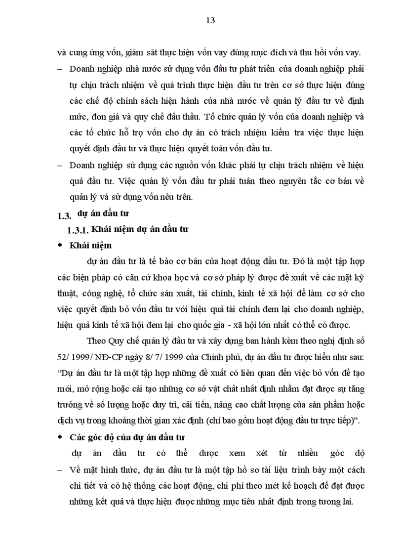 image for page Hình thức đầu tư và nguyên tắc quản lý đầu tư ở các doanh nghiệp