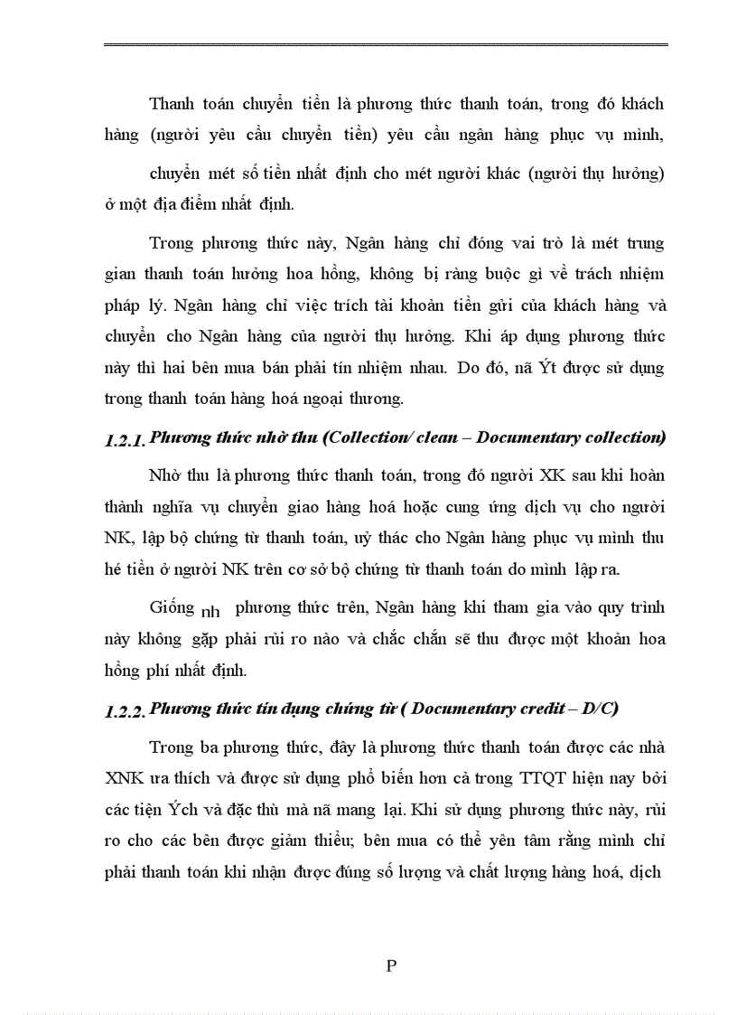 image for page Giải pháp hạn chế rủi ro trong phương thức thanh toán tín dụng chứng từ tại Ngân hàng Công thương Ba Đình – Ngân hàng Công thương Việt Nam