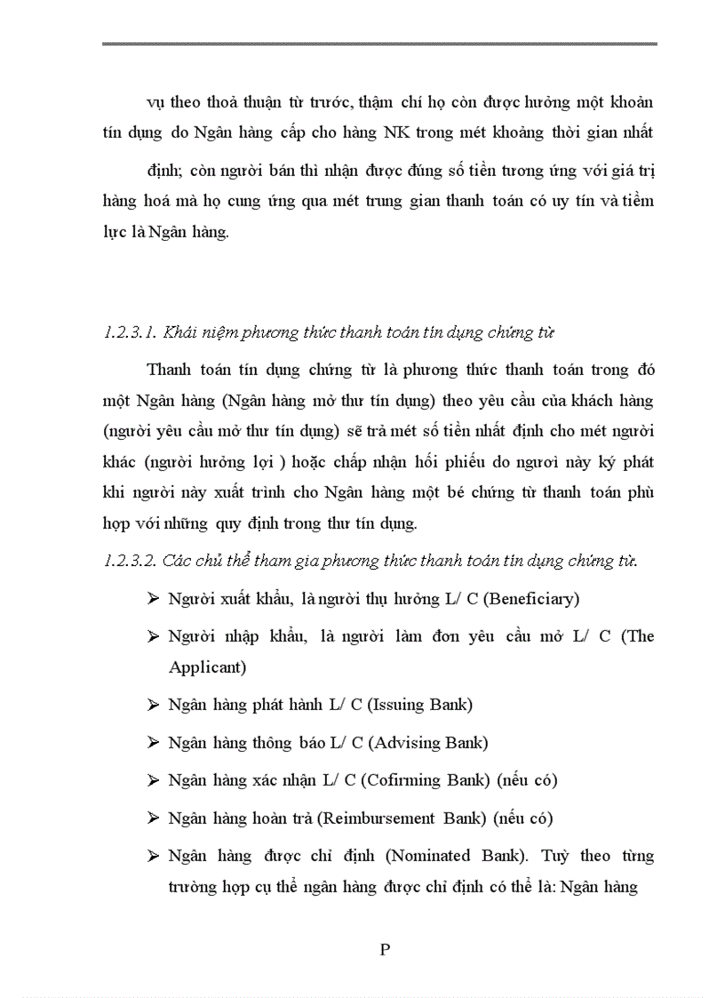 image for page Giải pháp hạn chế rủi ro trong phương thức thanh toán tín dụng chứng từ tại Ngân hàng Công thương Ba Đình – Ngân hàng Công thương Việt Nam