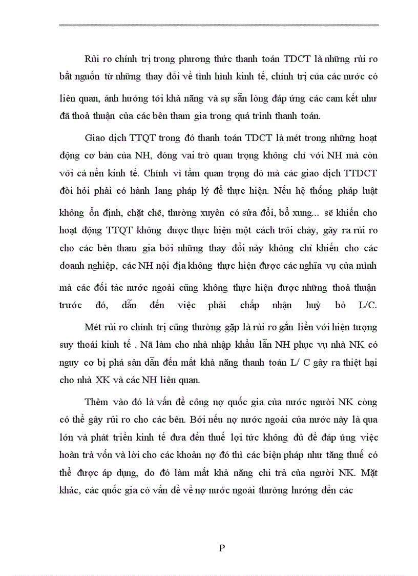 image for page Giải pháp hạn chế rủi ro trong phương thức thanh toán tín dụng chứng từ tại Ngân hàng Công thương Ba Đình – Ngân hàng Công thương Việt Nam