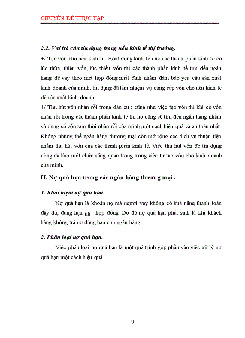 image for page Chế độ pháp lý về xử lý nợ quá hạn - thực tiễn áp dụng tại ngân hàng nông nghiệp và phát triển nông thôn Thăng Long