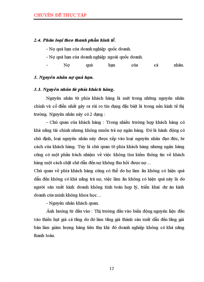 image for page Chế độ pháp lý về xử lý nợ quá hạn - thực tiễn áp dụng tại ngân hàng nông nghiệp và phát triển nông thôn Thăng Long