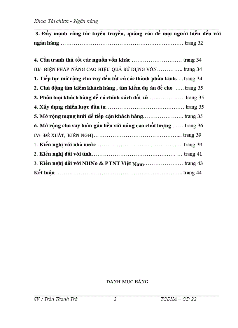 image for page Thực trạng nguồn vốn và sử dụng vốn tại NHNo & PTNT tỉnh Yên Bái