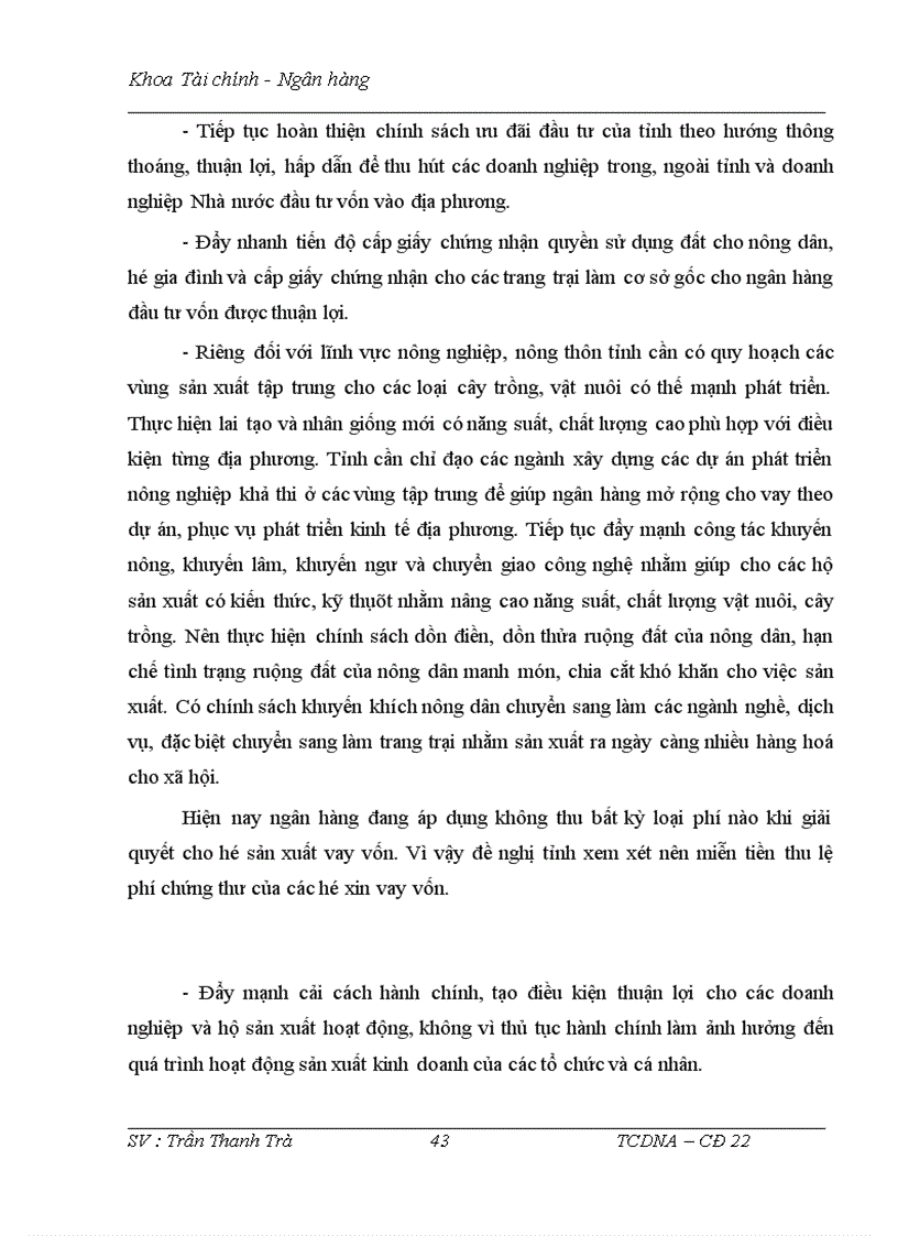 image for page Thực trạng nguồn vốn và sử dụng vốn tại NHNo & PTNT tỉnh Yên Bái