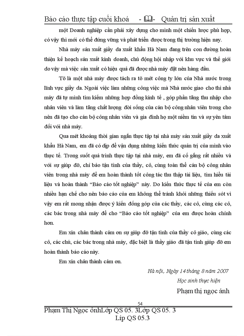 image for page Tình hình sản xuất kinh doanh của nhà máy sản xuẩt giầy da xuất khẩu Hà Nam