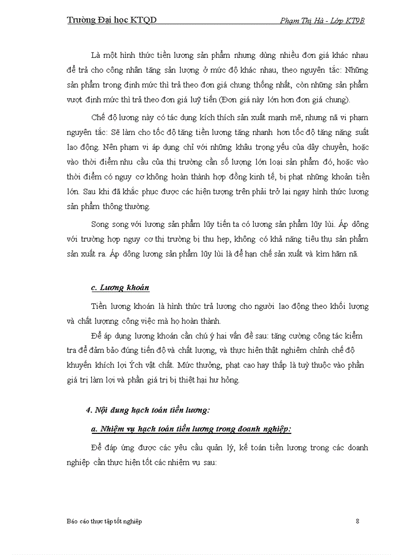 image for page Thực trạng hạch toán tiền lương và các khoản trích theo lương tại Công ty Viễn thông Hà Nội.