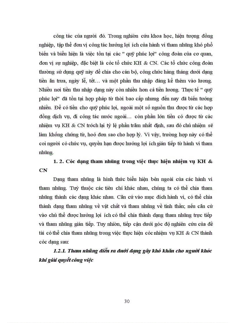 image for page Nhận diện tham nhũng trong việc thực hiện các nhiệm vụ KH&CN