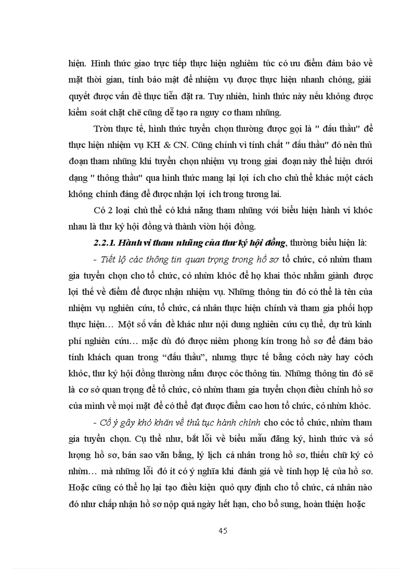 image for page Nhận diện tham nhũng trong việc thực hiện các nhiệm vụ KH&CN