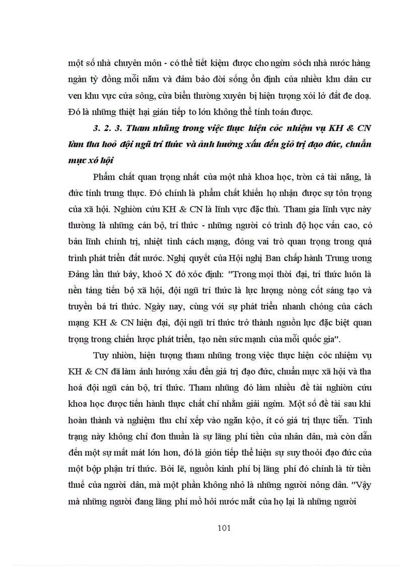 image for page Nhận diện tham nhũng trong việc thực hiện các nhiệm vụ KH&CN