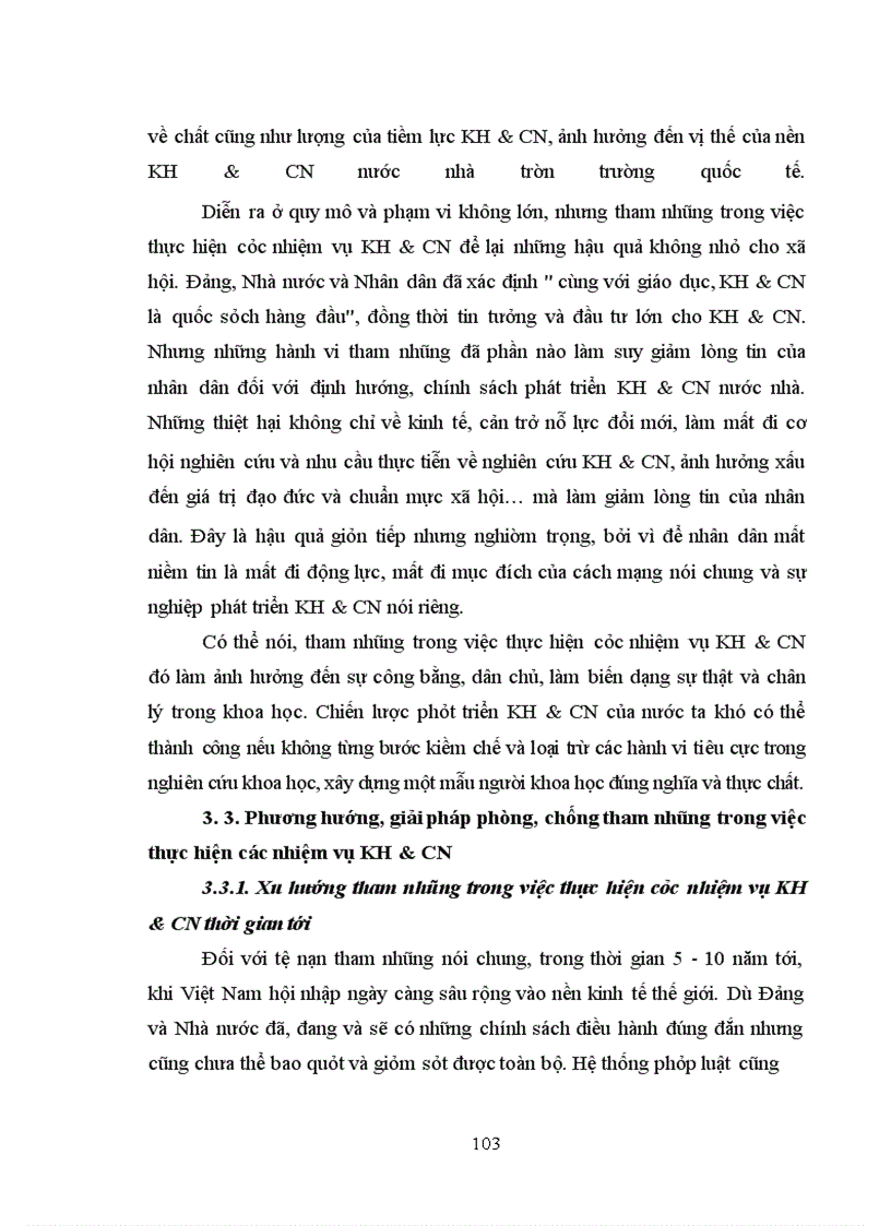 image for page Nhận diện tham nhũng trong việc thực hiện các nhiệm vụ KH&CN