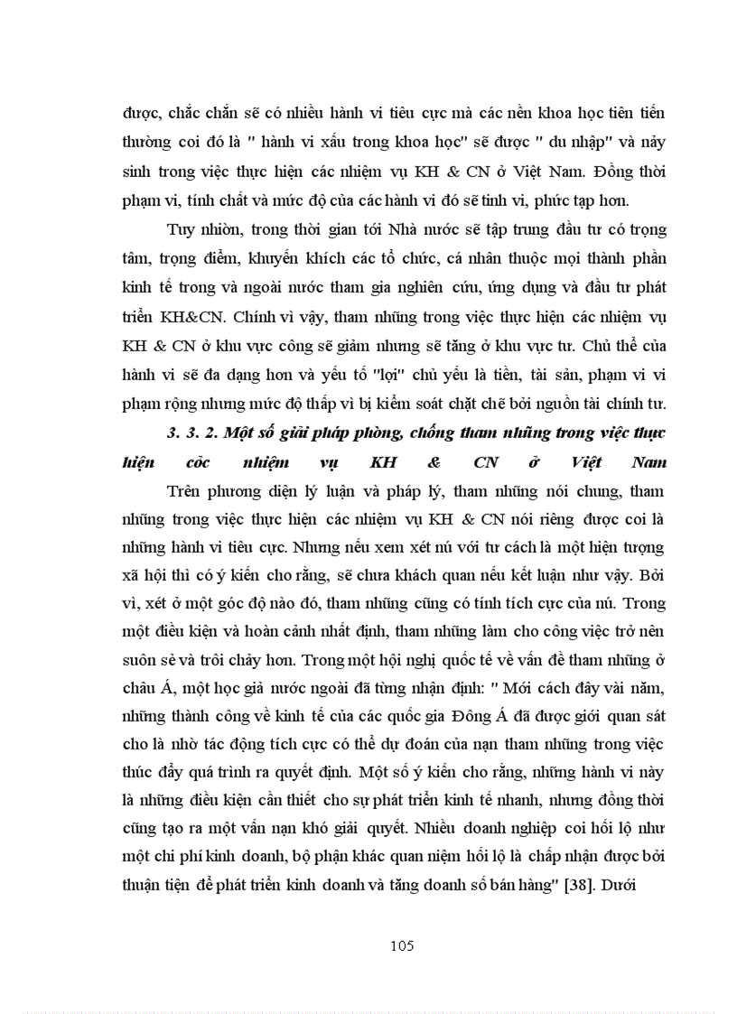image for page Nhận diện tham nhũng trong việc thực hiện các nhiệm vụ KH&CN