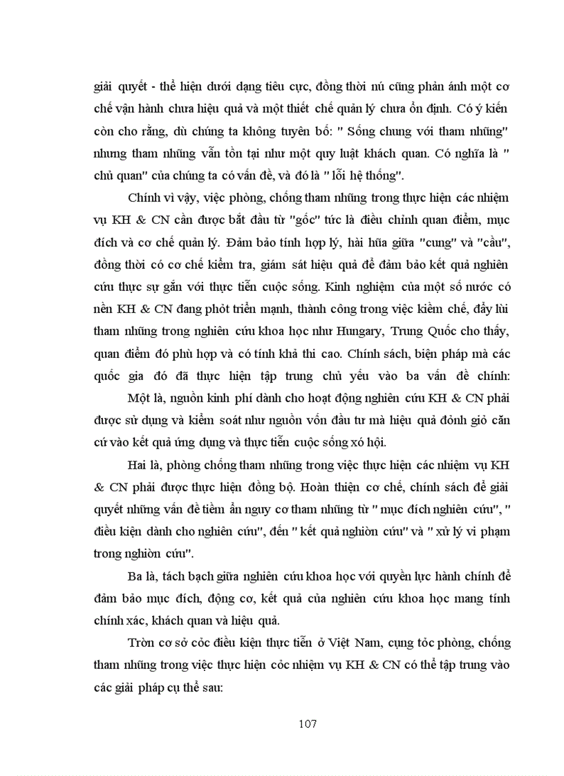 image for page Nhận diện tham nhũng trong việc thực hiện các nhiệm vụ KH&CN