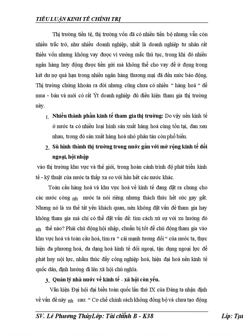 image for page Thực trạng việc hình thành và phát triển kinh tế thị trường định hướng xã hội chủ nghĩa ở nước ta