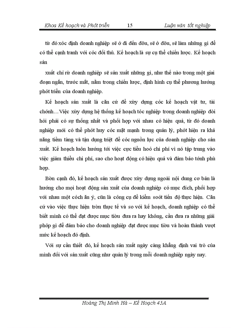 image for page Hoàn thiện quy trình lập kế hoạch sản xuất ở công ty cổ phần May 10