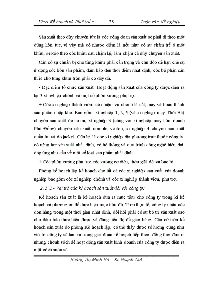 image for page Hoàn thiện quy trình lập kế hoạch sản xuất ở công ty cổ phần May 10