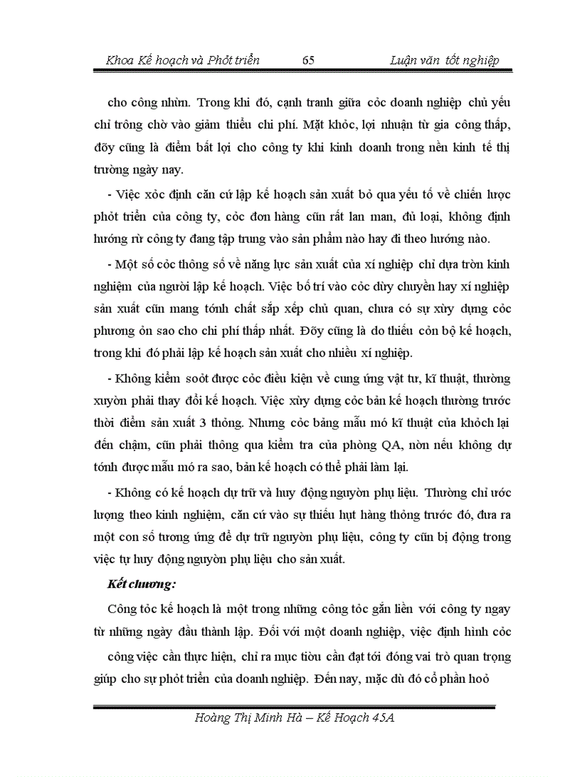 image for page Hoàn thiện quy trình lập kế hoạch sản xuất ở công ty cổ phần May 10