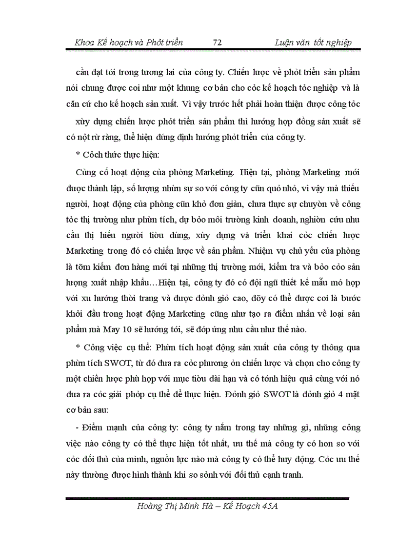 image for page Hoàn thiện quy trình lập kế hoạch sản xuất ở công ty cổ phần May 10