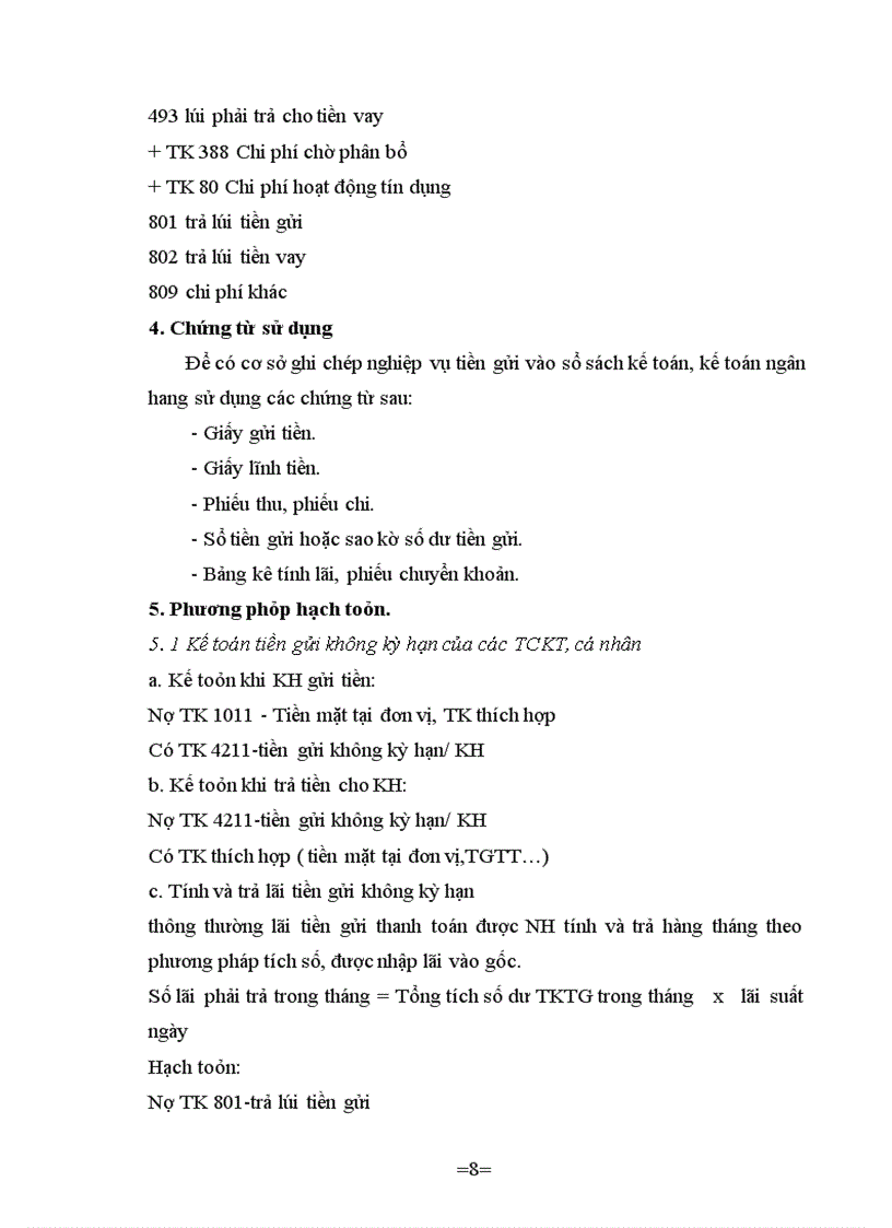 image for page Kế toán huy động vốn thông qua tài khoản tiền gửi tại Ngân hàng với việc nâng cao hiệu quả sử dụng tài khoản tiền gửi tại ngân hàng nông nghiệp và phát triển nông thôn Sầm Sơn