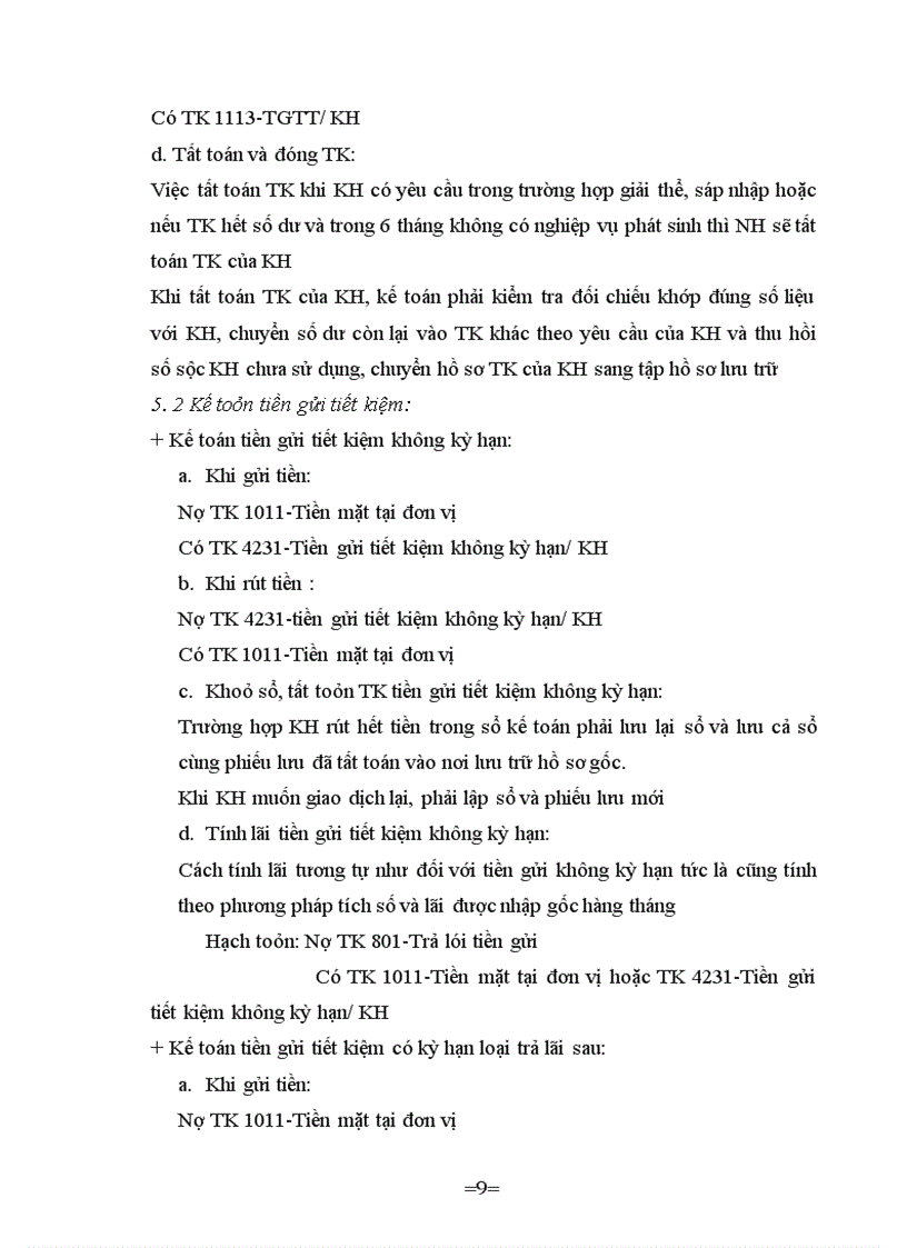 image for page Kế toán huy động vốn thông qua tài khoản tiền gửi tại Ngân hàng với việc nâng cao hiệu quả sử dụng tài khoản tiền gửi tại ngân hàng nông nghiệp và phát triển nông thôn Sầm Sơn