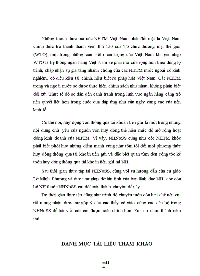 image for page Kế toán huy động vốn thông qua tài khoản tiền gửi tại Ngân hàng với việc nâng cao hiệu quả sử dụng tài khoản tiền gửi tại ngân hàng nông nghiệp và phát triển nông thôn Sầm Sơn