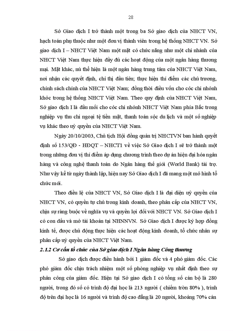 image for page Hoàn thiện công tác phân tích tài chính doanh nghiệp phục vụ hoạt động tín dụng tại Sở giao dịch I Ngân hàng Công thương