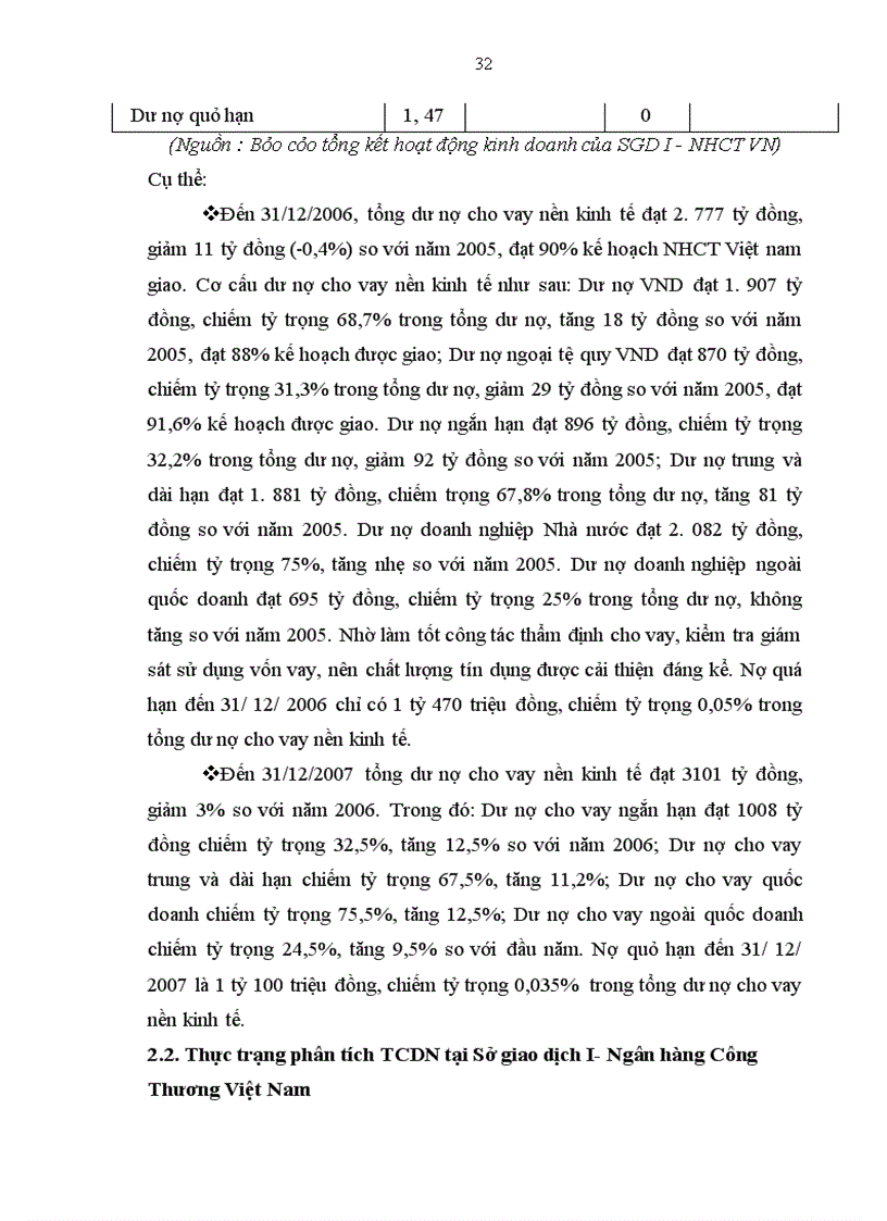 image for page Hoàn thiện công tác phân tích tài chính doanh nghiệp phục vụ hoạt động tín dụng tại Sở giao dịch I Ngân hàng Công thương