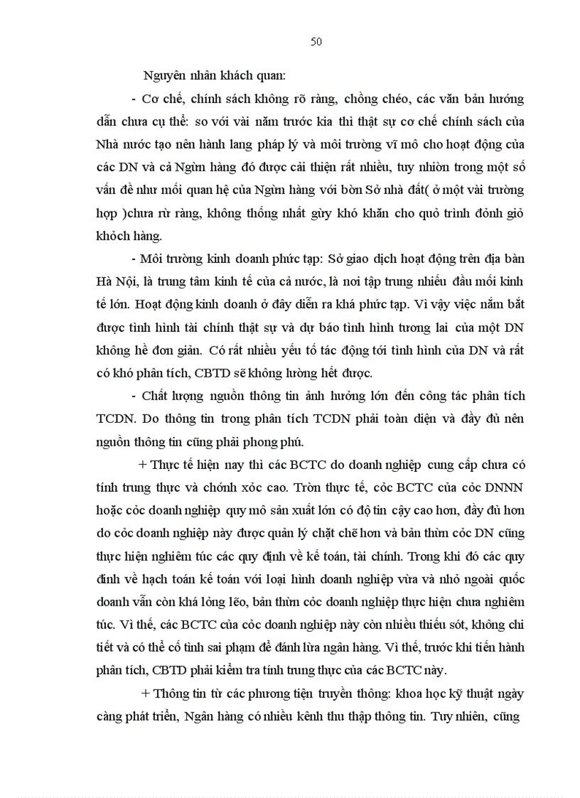 image for page Hoàn thiện công tác phân tích tài chính doanh nghiệp phục vụ hoạt động tín dụng tại Sở giao dịch I Ngân hàng Công thương