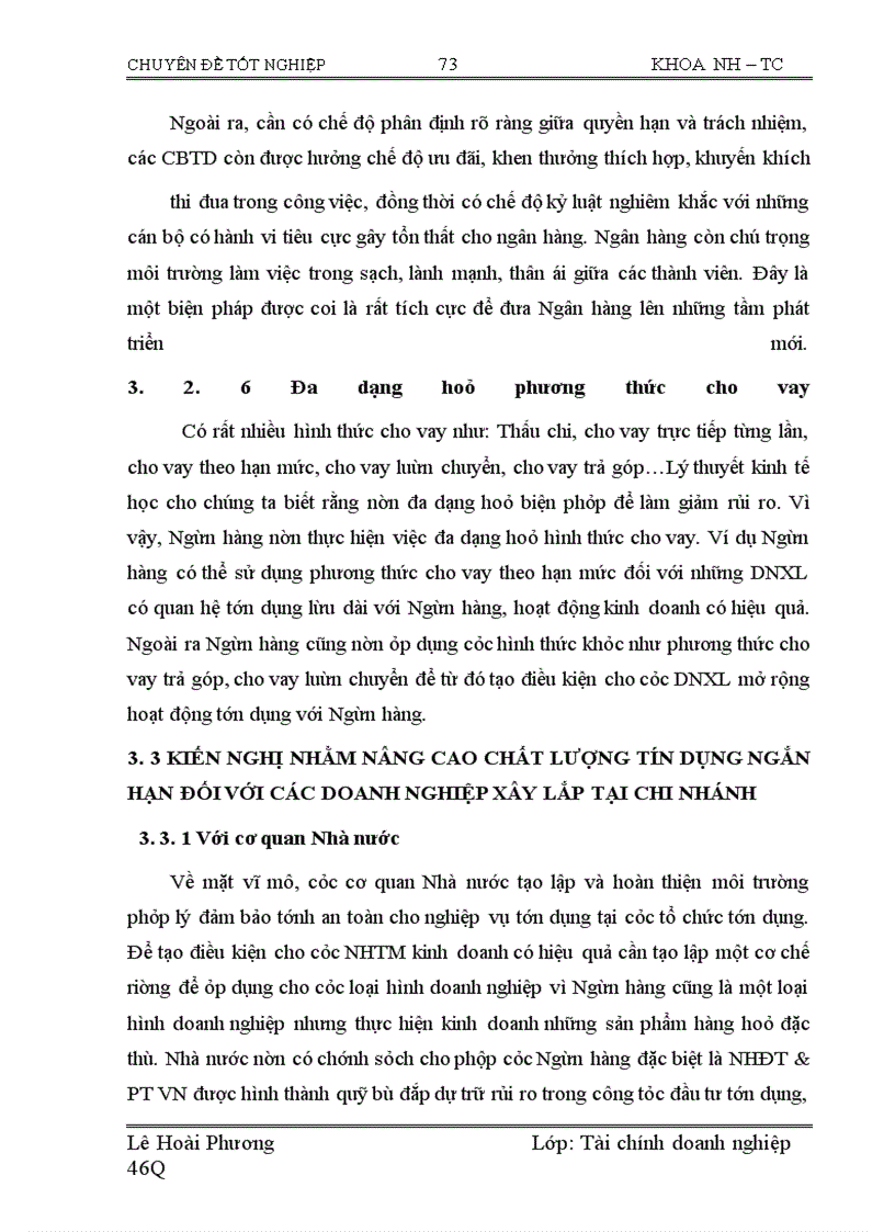 image for page Nâng cao chất lượng tín dụng ngắn hạn đối với các doanh nghịêp xây lắp tại Ngân hàng Đầu tư và Phát triển Chi nhánh Cầu Giấy.
