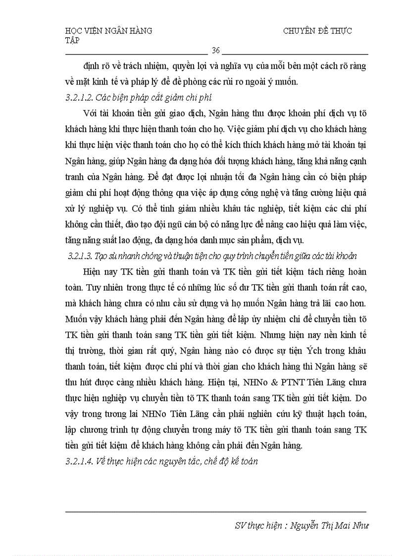 image for page Kế toán nghiệp vụ huy động vốn tại NHNo&PTNT huyện Tiên Lãng : Thực trạng và giải pháp