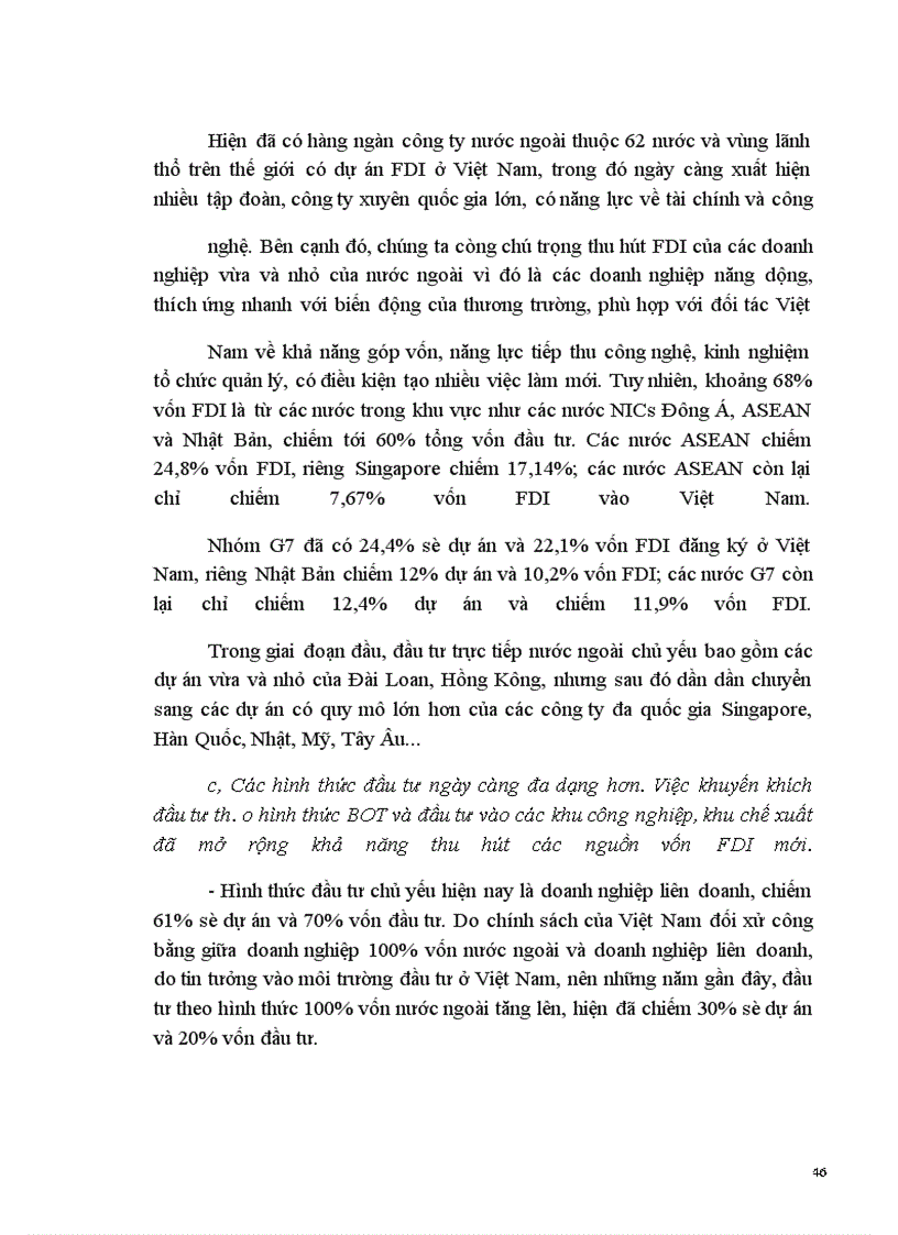 image for page Những giải pháp chủ yếu nhằm thu hút hiệu quả vốn đầu tư trực tiếp nước ngoài vào Việt Nam.