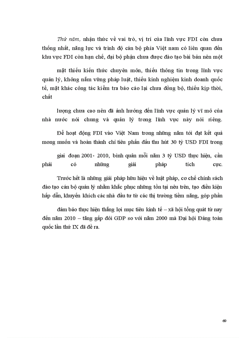 image for page Những giải pháp chủ yếu nhằm thu hút hiệu quả vốn đầu tư trực tiếp nước ngoài vào Việt Nam.