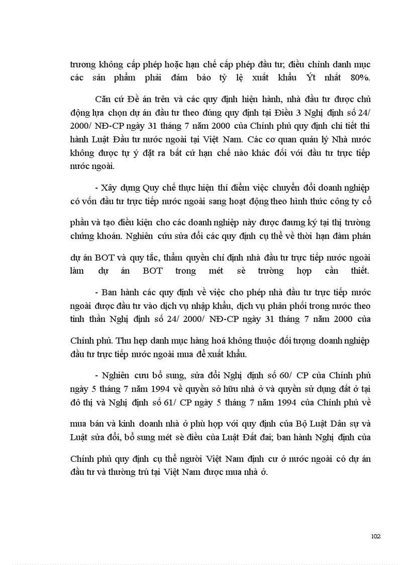 image for page Những giải pháp chủ yếu nhằm thu hút hiệu quả vốn đầu tư trực tiếp nước ngoài vào Việt Nam.