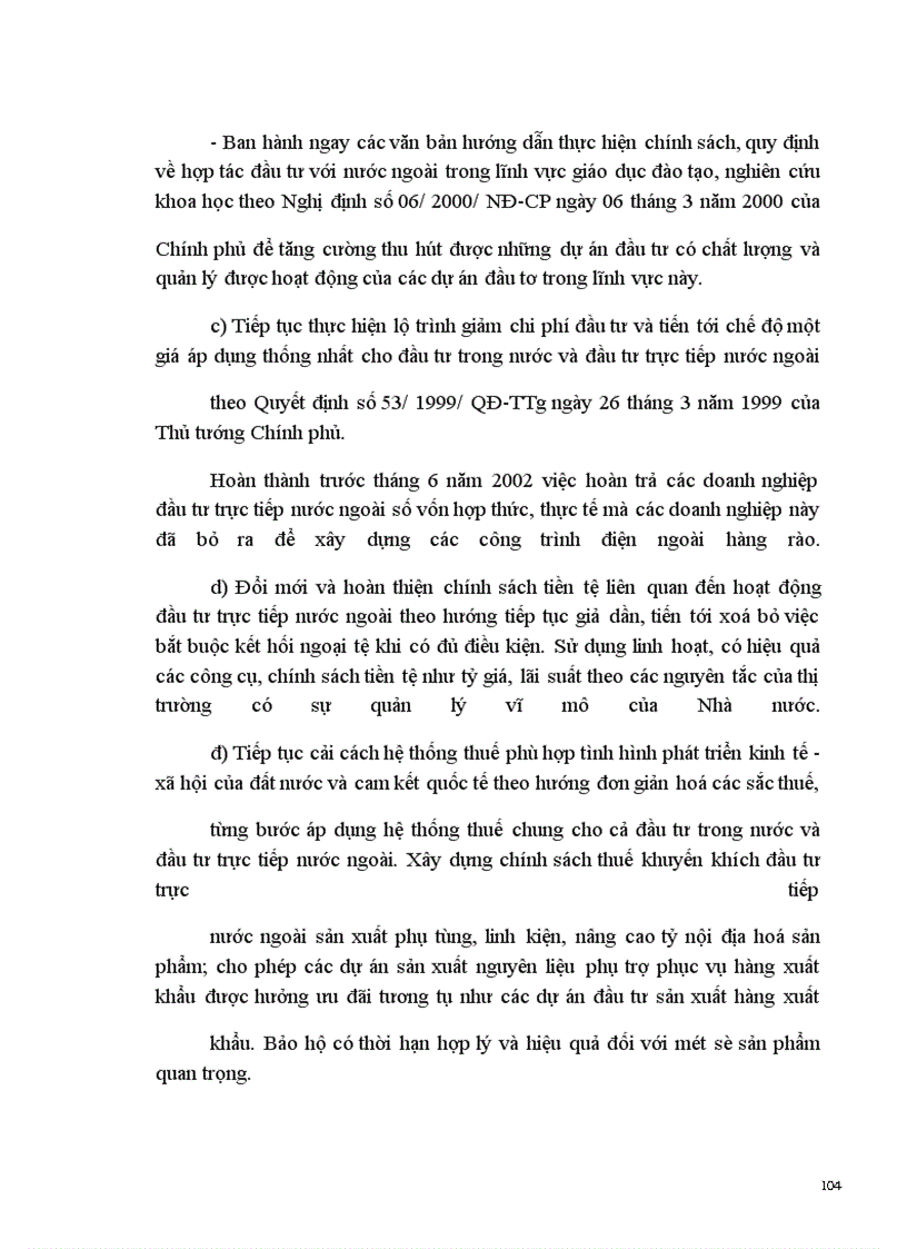 image for page Những giải pháp chủ yếu nhằm thu hút hiệu quả vốn đầu tư trực tiếp nước ngoài vào Việt Nam.