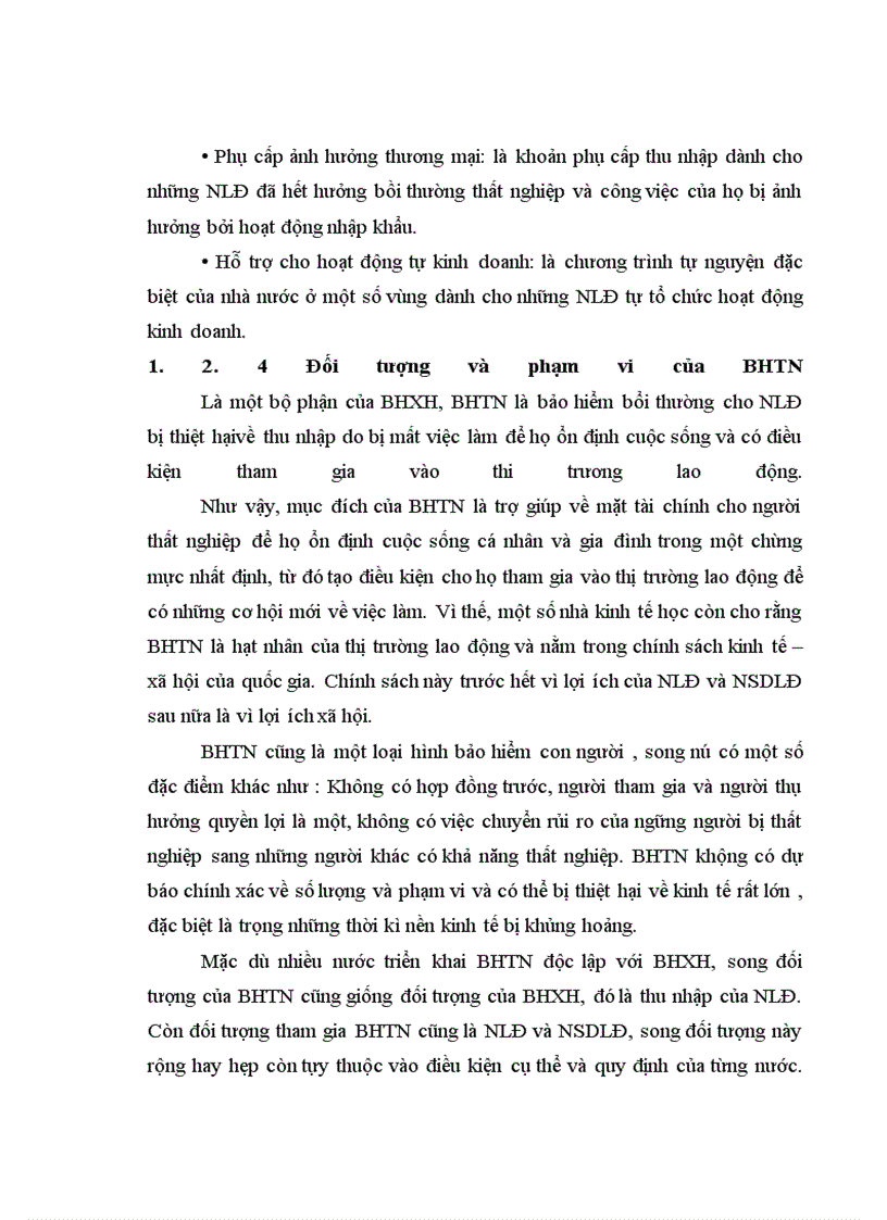 image for page Chính sách BHTN của Việt Nam