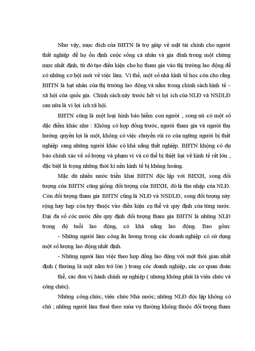 image for page Chính sách BHTN của Việt Nam