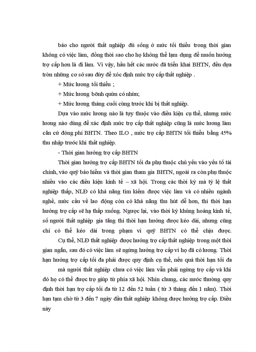 image for page Chính sách BHTN của Việt Nam