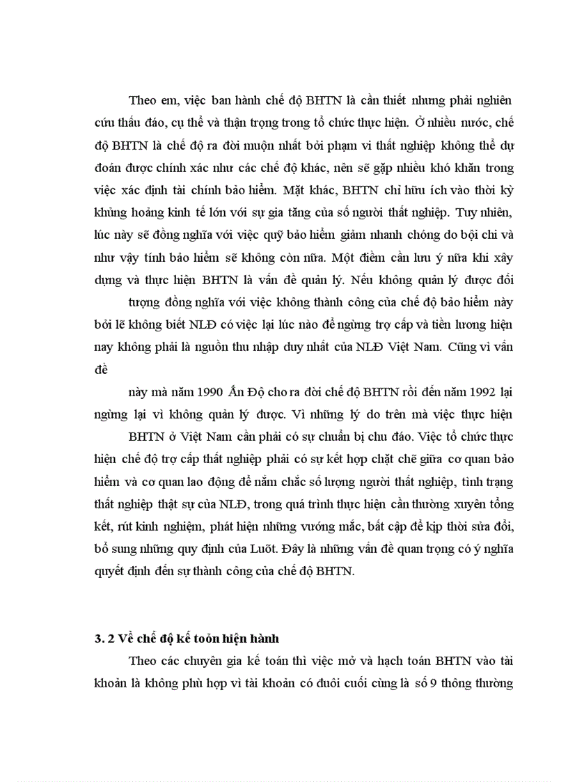 image for page Chính sách BHTN của Việt Nam