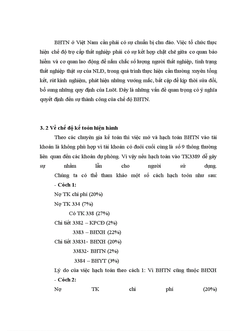 image for page Chính sách BHTN của Việt Nam