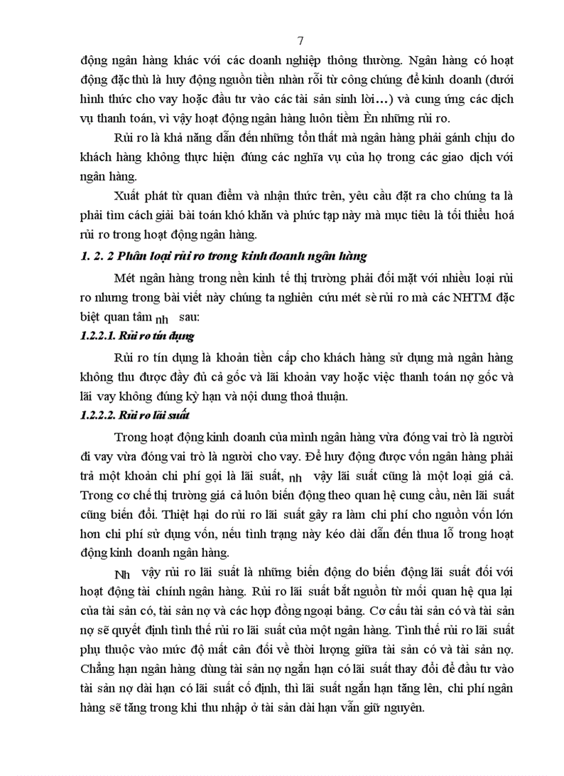 image for page Rủi ro tín dụng tại Chi nhánh NHNo&PTNT huyện Nghĩa Hưng, tỉnh Nam Định - Thực trạng và giải pháp