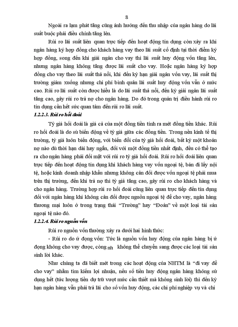 image for page Rủi ro tín dụng tại Chi nhánh NHNo&PTNT huyện Nghĩa Hưng, tỉnh Nam Định - Thực trạng và giải pháp
