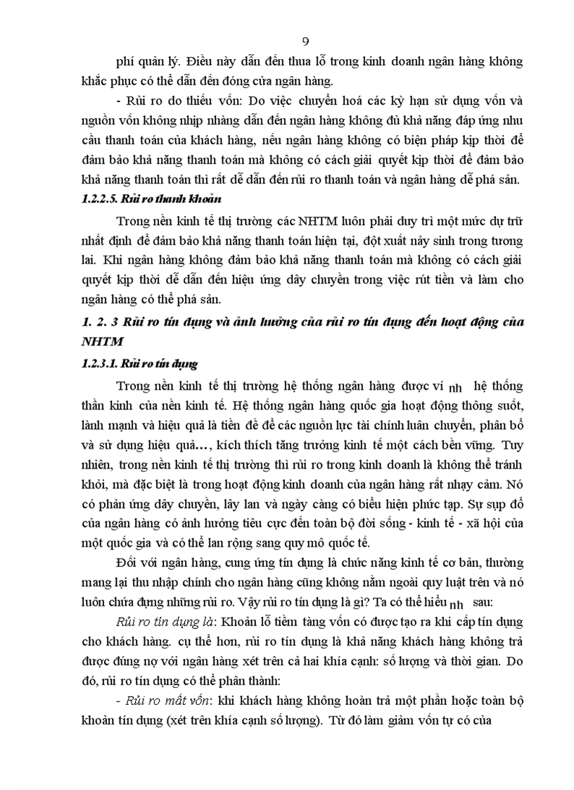 image for page Rủi ro tín dụng tại Chi nhánh NHNo&PTNT huyện Nghĩa Hưng, tỉnh Nam Định - Thực trạng và giải pháp