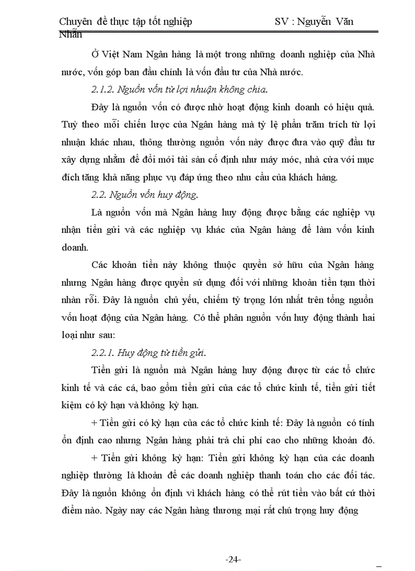 image for page Một số giải pháp nâng cao hiệu quả huy động vốn ở chi nhánh NHNo&PTNT huyện Yên Dũng