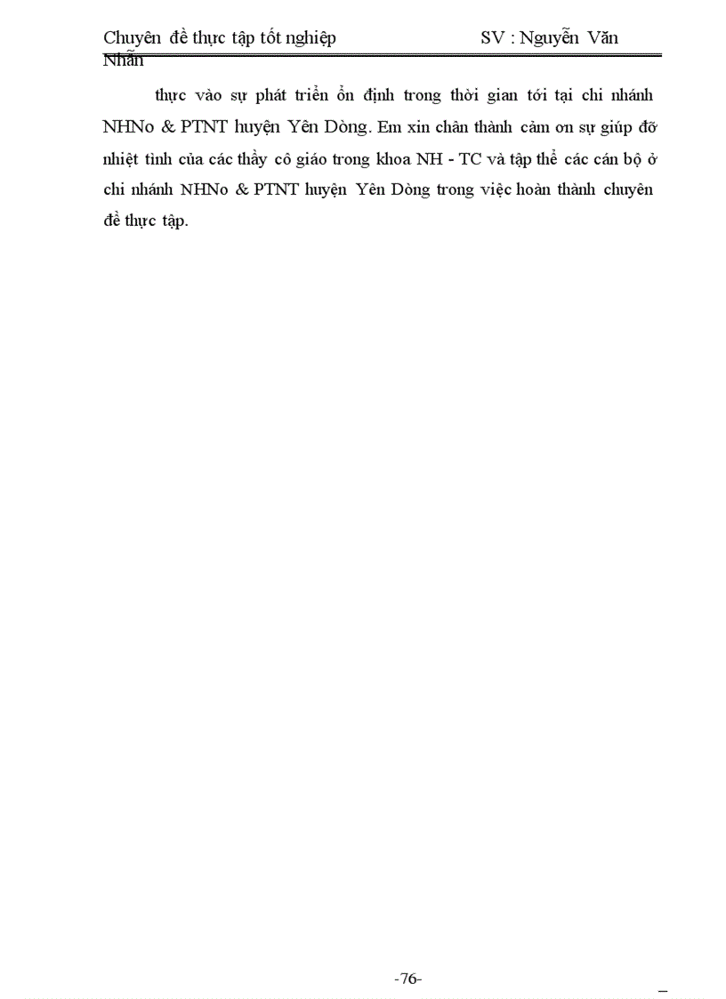 image for page Một số giải pháp nâng cao hiệu quả huy động vốn ở chi nhánh NHNo&PTNT huyện Yên Dũng