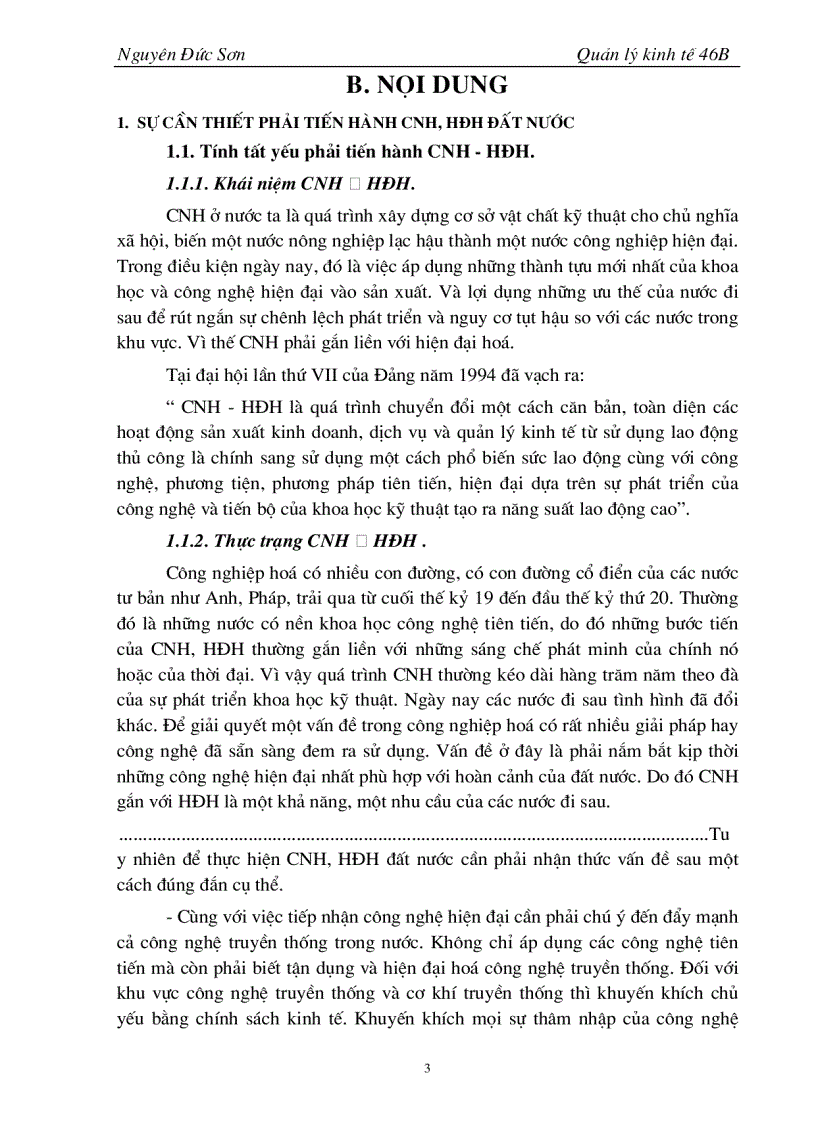 image for page .thực trạng quá trình thực hiện công nghiệp hoá - hiện đại hoá ở nước ta.