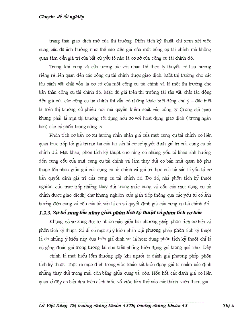 image for page Áp dụng phân tích kỹ thuật trong phân tích và đầu tư chứng khoán