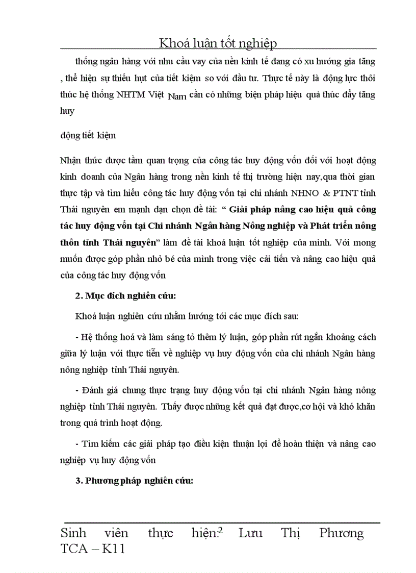 image for page Giải pháp nâng cao hiệu quả công tác huy động vốn tại Chi nhánh Ngân hàng Nông nghiệp và Phát triển nông thôn tỉnh Thái nguyên
