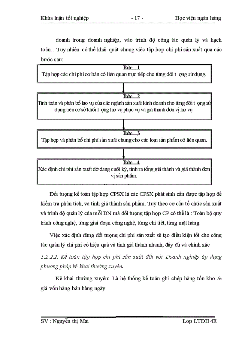 image for page Kế toán tập hợp chi phí ,tính giá thành sản phẩm của công ty Cổ phần quốc tế Hoà Bình, thực trạng và giải pháp hoàn thiện
