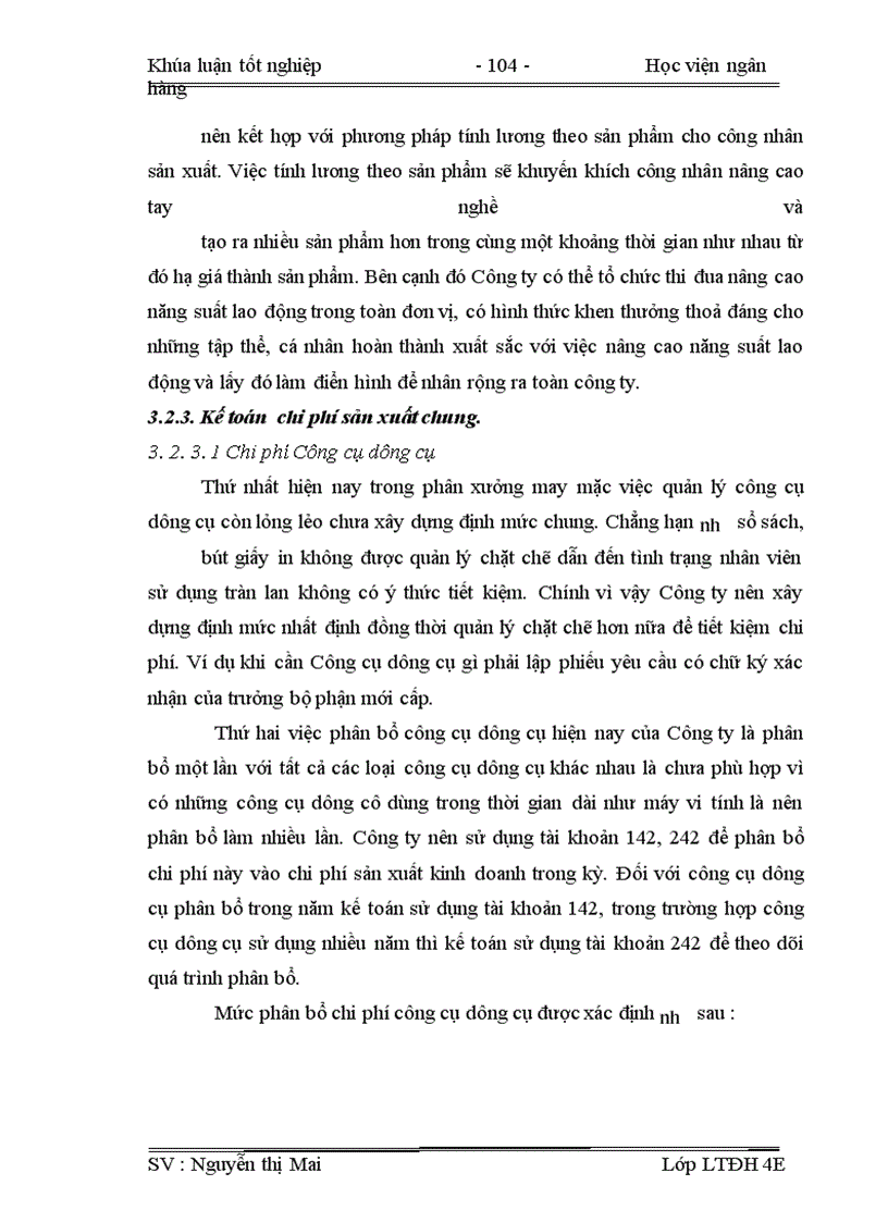 image for page Kế toán tập hợp chi phí ,tính giá thành sản phẩm của công ty Cổ phần quốc tế Hoà Bình, thực trạng và giải pháp hoàn thiện