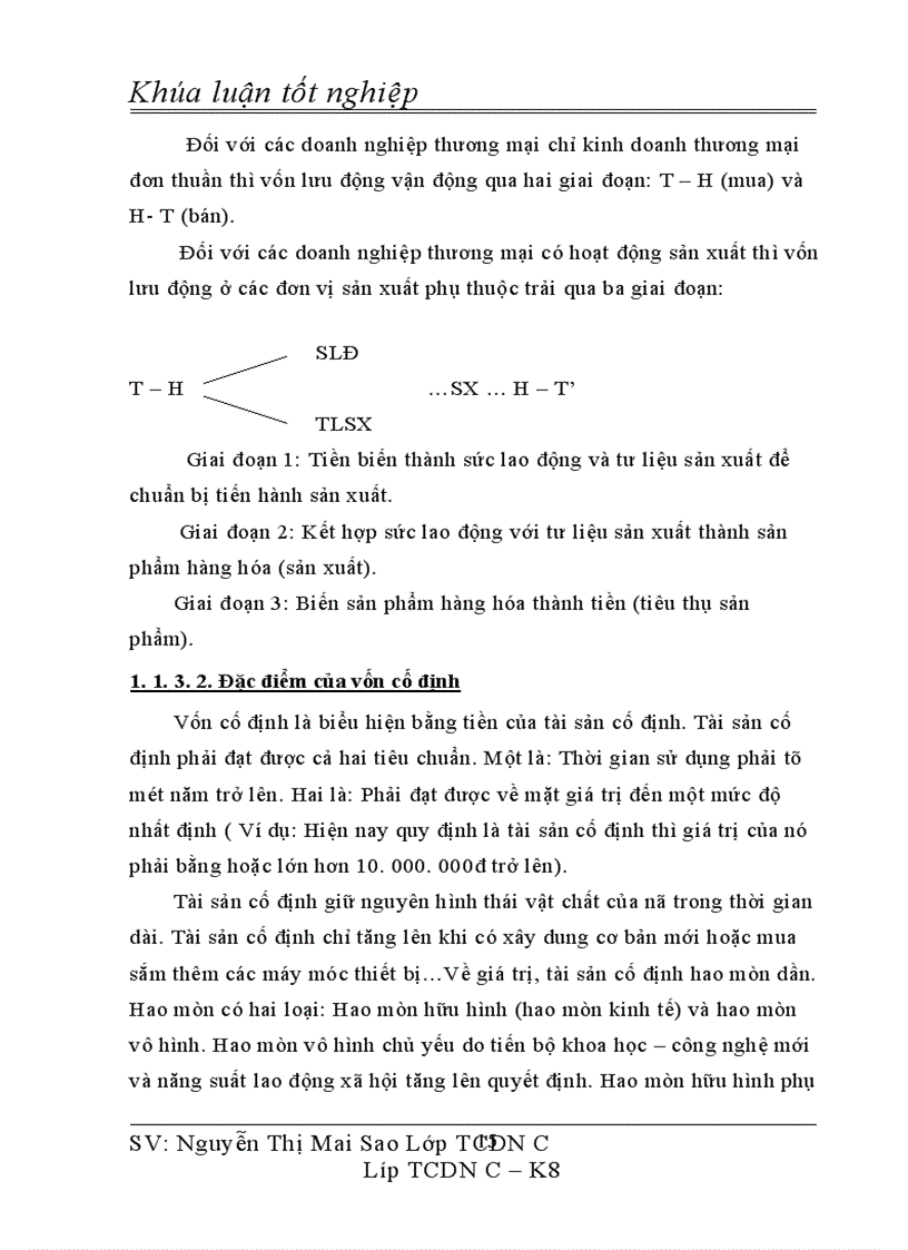 image for page Thực trạng tổ chức quản lý và sử dụng vốn tại doanh nghiệp tư nhân Thành Trang