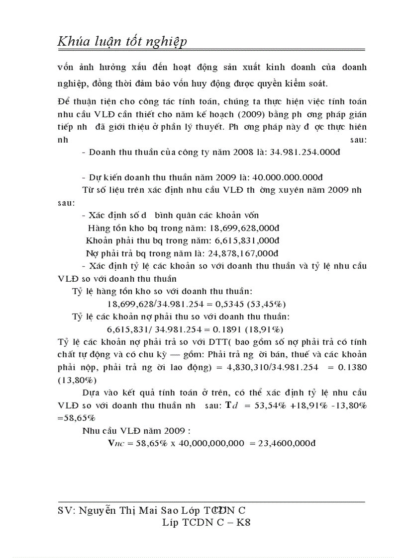 image for page Thực trạng tổ chức quản lý và sử dụng vốn tại doanh nghiệp tư nhân Thành Trang
